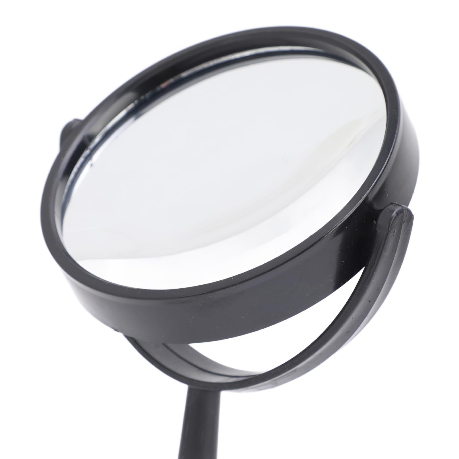 Specchio concavo, specchio concavo rotondo 10,2 cm con base, vista regolabile a 360 gradi, strumento sperimentale ottico per insegnare fisica dello spettro luminoso