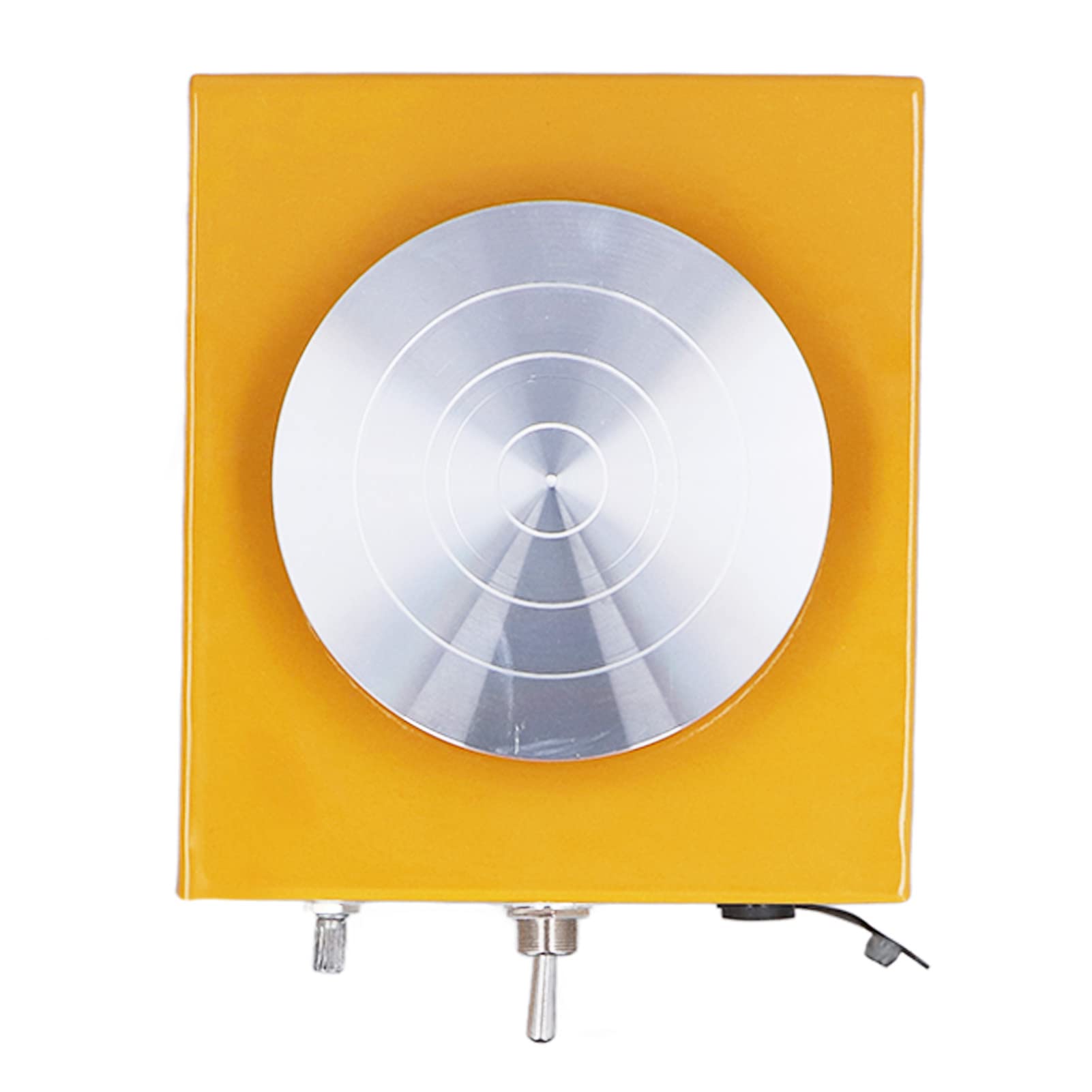 Mini Rueda de Cerámica, Máquina de Formación de Cerámica de Velocidad de 0-2000 RPM con Lavabo Desmontable y Herramientas de Arcilla para Bricolaje, para Niños, Trabajo de Cerámica