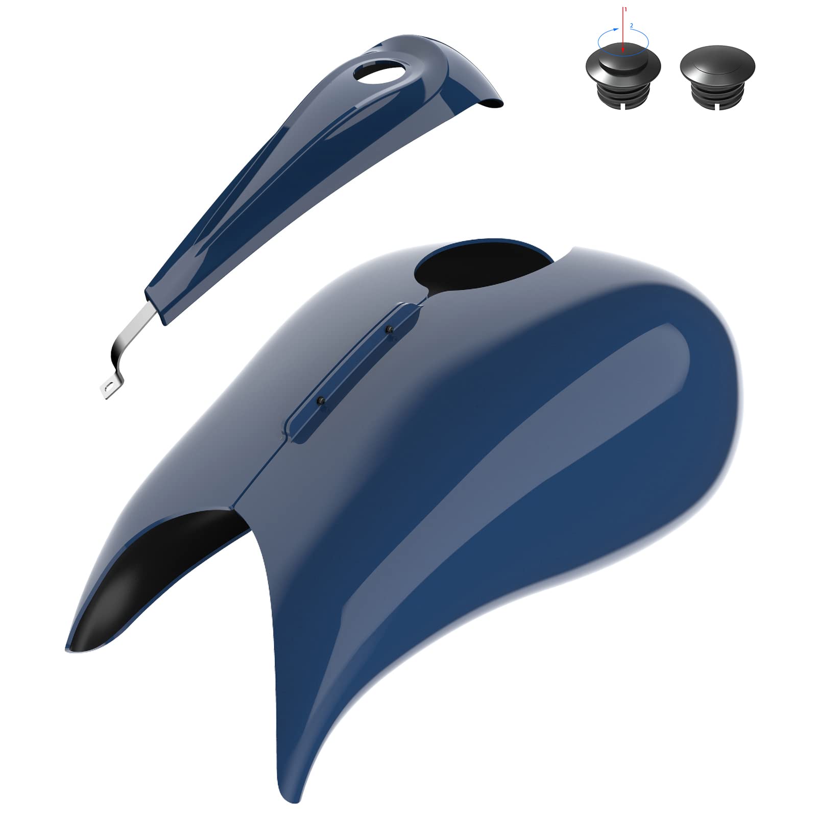 Amazon | ストレッチタンクカバー タンクダッシュコンソール & 燃料
