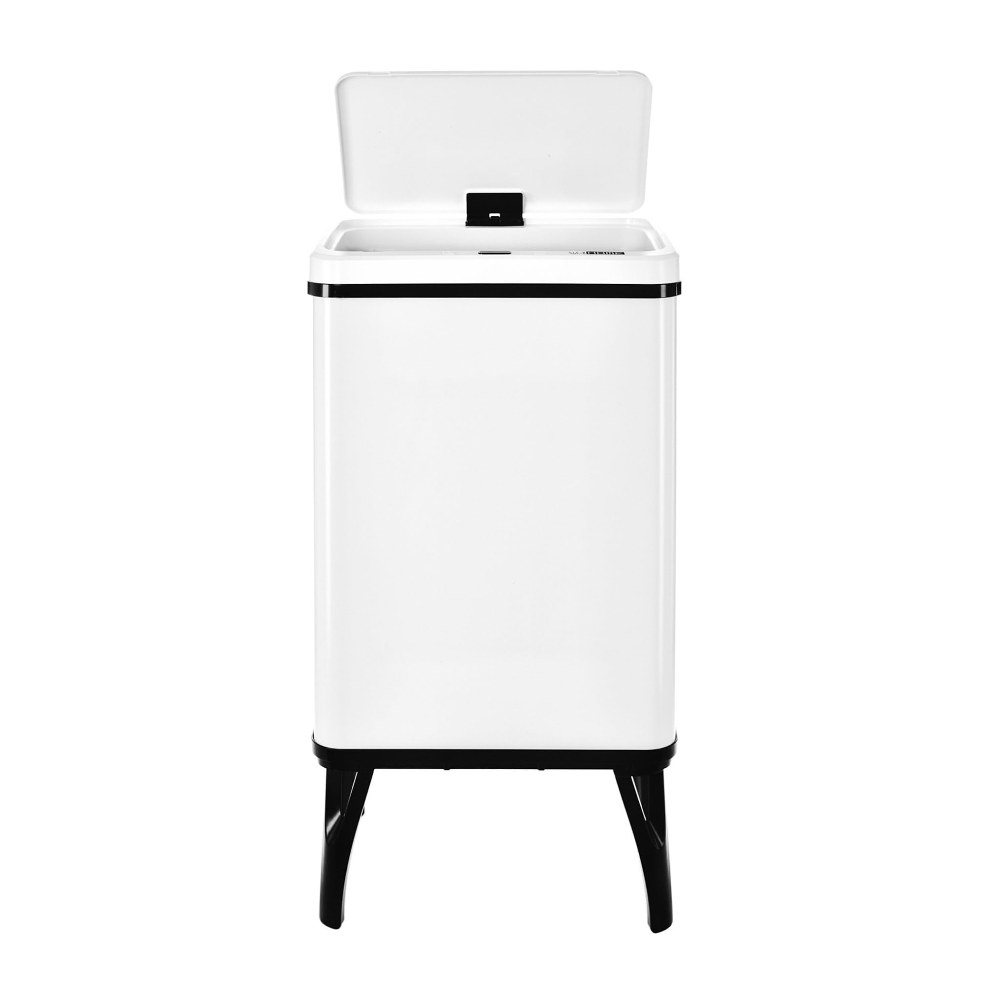 Well Home MOBILIARIO & DECORACIÓN Cubo de Basura Inteligente de 40L, Alto: 71,5 (x35,5x26), Blanco con Rollo de 30 Bolsas de Basura adaptadas