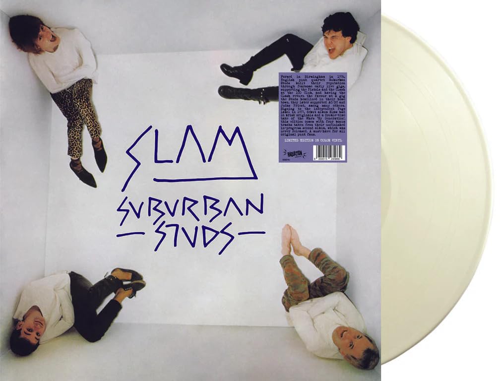 Suburban Studs - Slam 2024 RSD / Radiation Limited White Vinyl LP *Sealed*