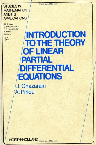 Introduction to the Theory of Linear Partial Differential Equations ...