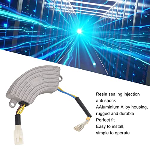 Regulador de tensão automático AVR 2KW de 60 a 100 VCA 50 Hz, regulador de tensão ajustável monofási