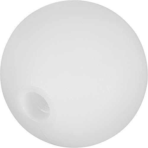 Baluue Pantalla de lámpara de globo, cubierta de lámpara de bola de repuesto, cubierta de luz acrílica Celing, cubierta de luz colgante redonda,