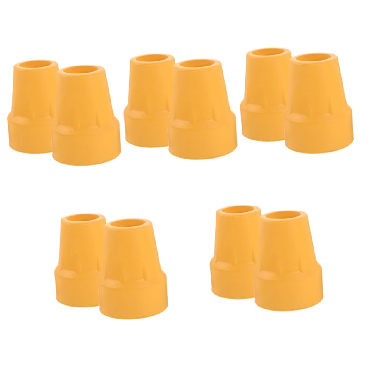 10pièces Embouts De Remplacement Antidérapants Pour Et Bâtons De Marche Protège-pointes Pour Trekking Et Randonnée