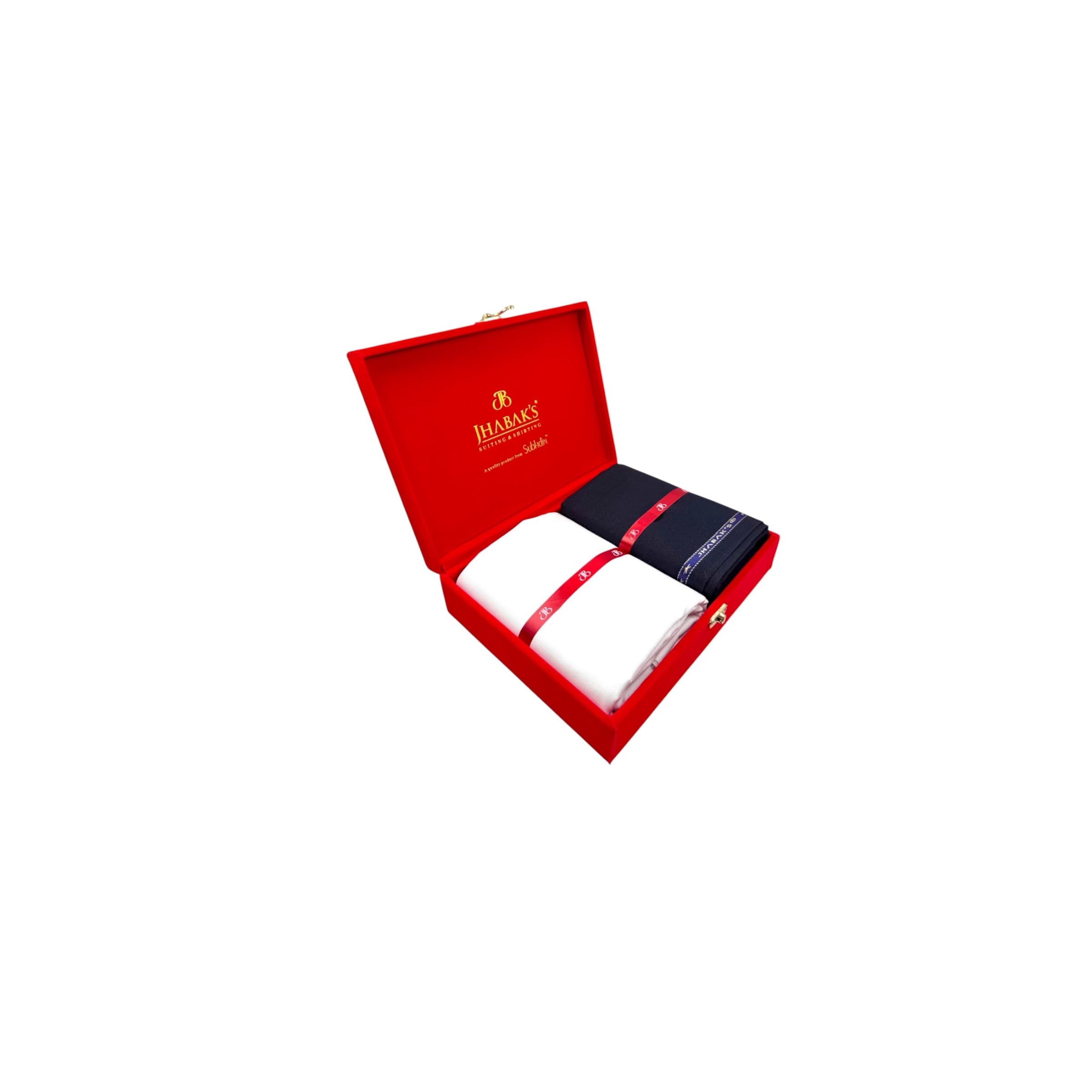 100% Pure Cotton Premium Shirt and Trouser Fabric - 100% Pure Cotton Material - 1.60m Shirt Cloth - 1.30m Pant Piece