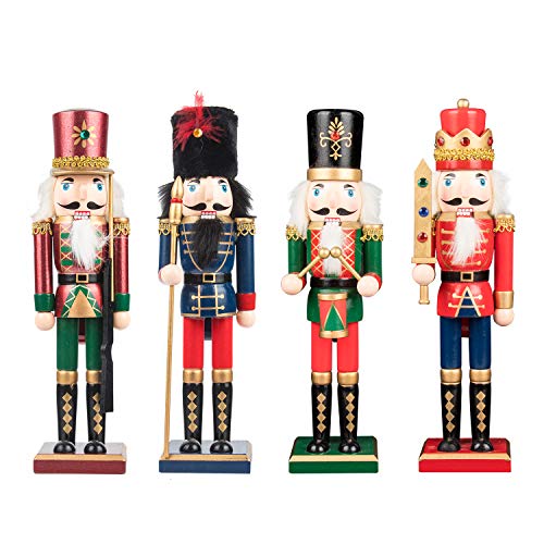 KI Store Schiaccianoci di Natale da 30 cm, per