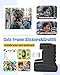 Eveedo Instant Print Camera for Kids,Dual Len Kids Cameras with 2.4 Inch Screen, Christmas Birthday Gifts for Girls Age 3-12, Portable Toddler Toy for 3 4 5 6 7 8 9 10 Year Old Girls Boys (Black)