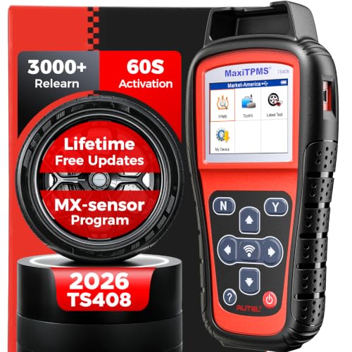 Image of Autel MaxiTPMS TS408 TPMS Programming Tool, Relearn Activate All Sensors