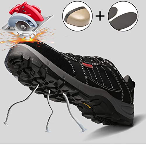 ZYFXZ SicherheitsTurnschuh, beiläufige Arbeitsschuhe, Elektriker