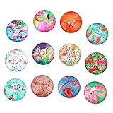 Calcomanías para refrigerador: hermosos diseños, agregan belleza a su decoración, se pueden adsorber directamente en cualquier superficie metálica o magnética, imán de flamenco rosa