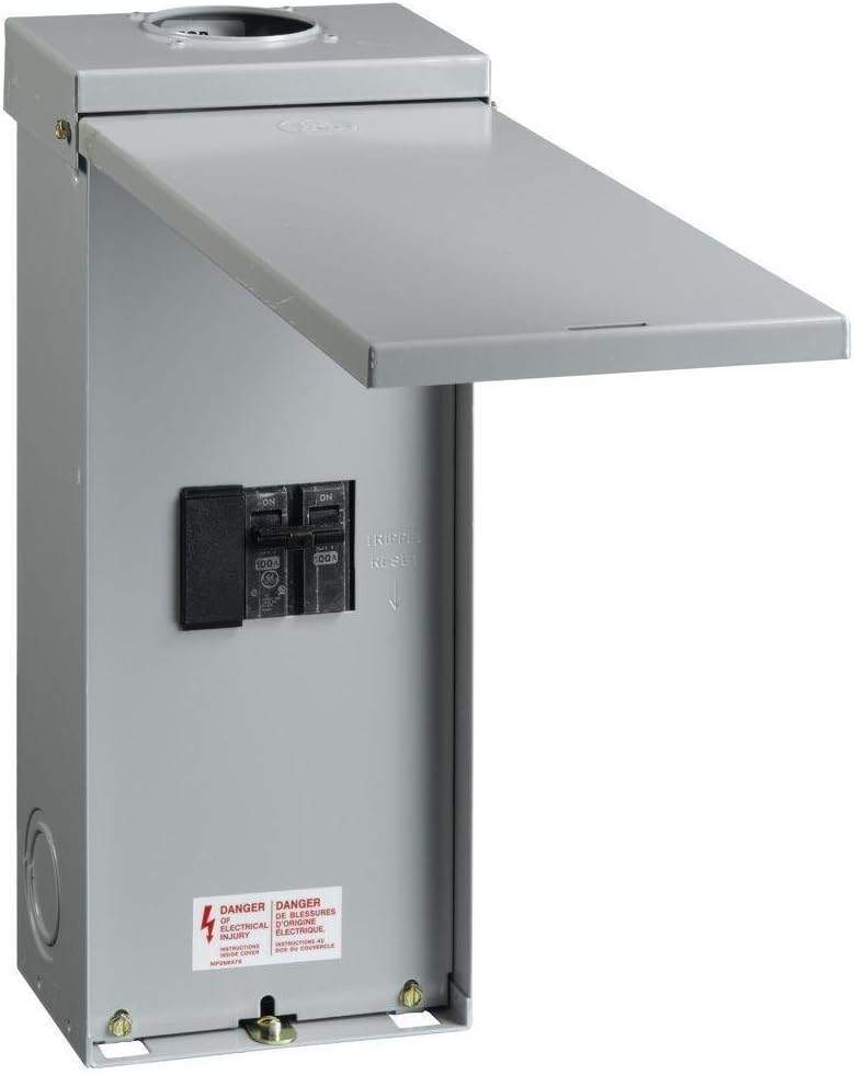 GE Energy Industrial Solutions TQL100RE Mobile Home Outdoor Disconnect, 100-Amp