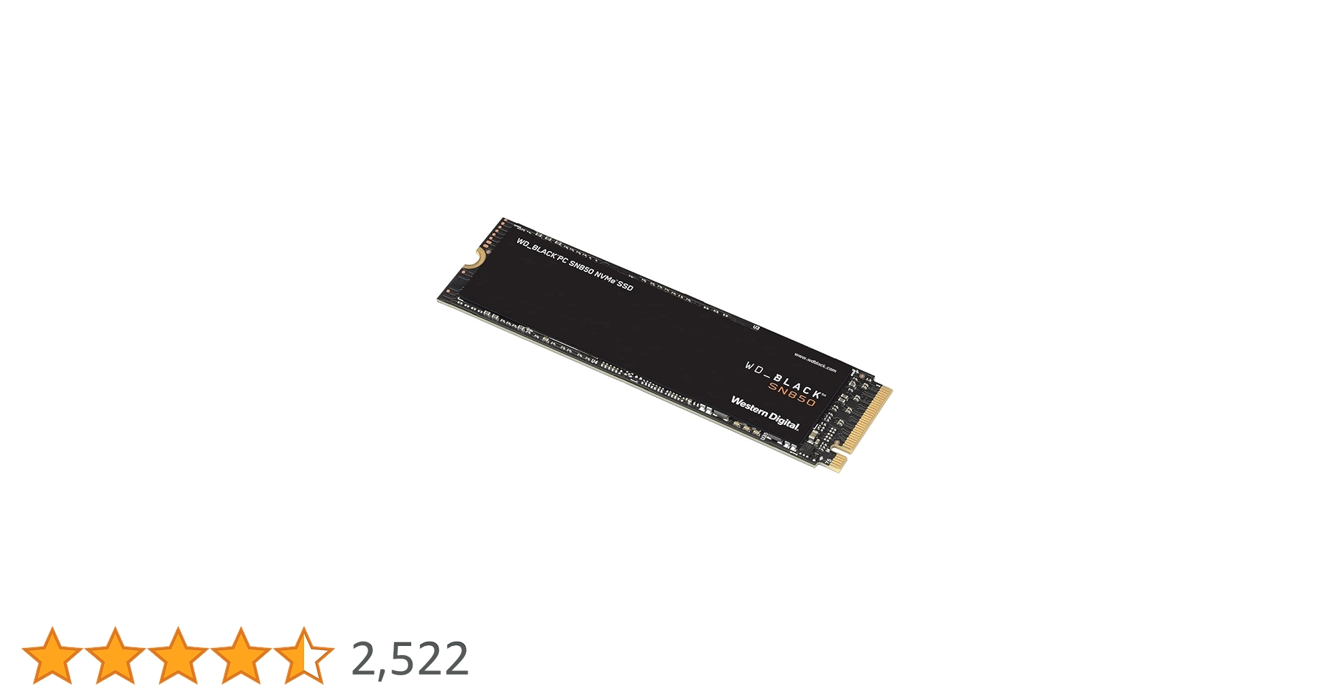 Amazon | WD_BLACK 2TB SN850 NVMe 内蔵型ゲーミングSSD