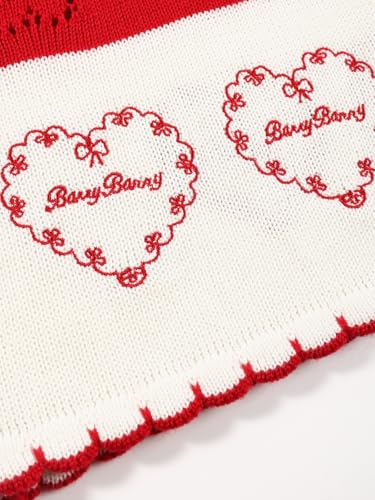 Girls Sweater Vest Weighted Vest Kids with Flower Crochet top Uniform Sleeveless Sweaters for Children6-16Y3