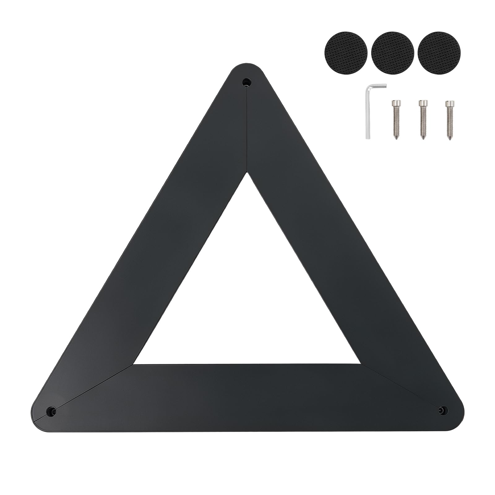 VEVOR Attrezzatura per Allenamento Hockey Triangolo Passaggi del Bastone, Rimbalzatore Ausilio per Passaggi di Hockey Controllo del Bastone, Allenatore Portatile per Controllo Hockey sul Ghiaccio