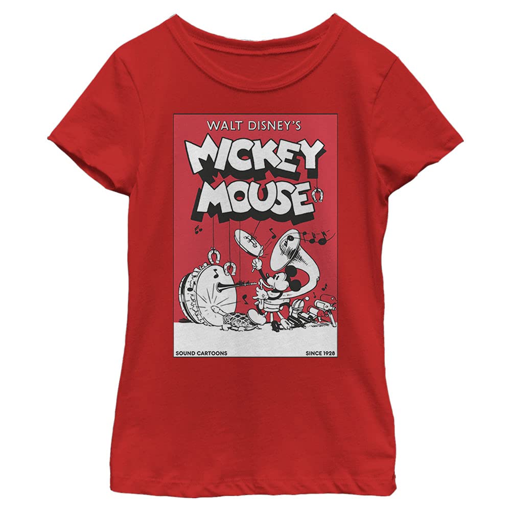 T-shirt Mickey Disney anti irritation rouge taille L pour peau sensible - 2