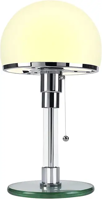 Bleyoum Wagenfeld Lampe: Moderne LED-Tischlampe mit 3 Helligkeitsmodi