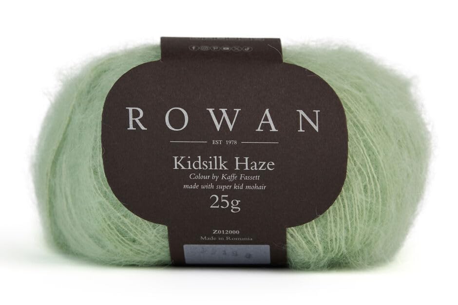 Rowan Kidsilk Haze apio hilado de mohair y seda de 25 g para tejer prendas exclusivas