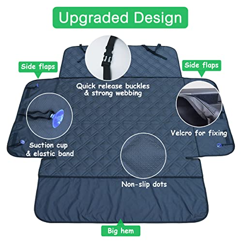 Snugcubby Suv Cargo Liner For Dogs 55"X91" Dog Cargo Liner For Suv Cargo Mats For Back Of Suv Car Trunk Mat For Suv Dog Trunk Cover For Suv With Side Walls Protectors & 2 Pockets #TOP3