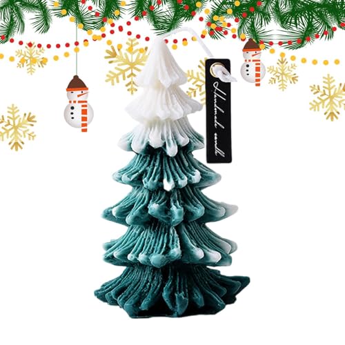 Generisch Weihnachtsbaum Duftkerze, 12.5cm Weihnachtsduftkerzen, Dekoration...