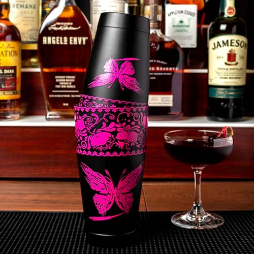 BARCONIC® BUTTERFLY WEIGHTED SHAKER SET - 18 & 28oz. TINS