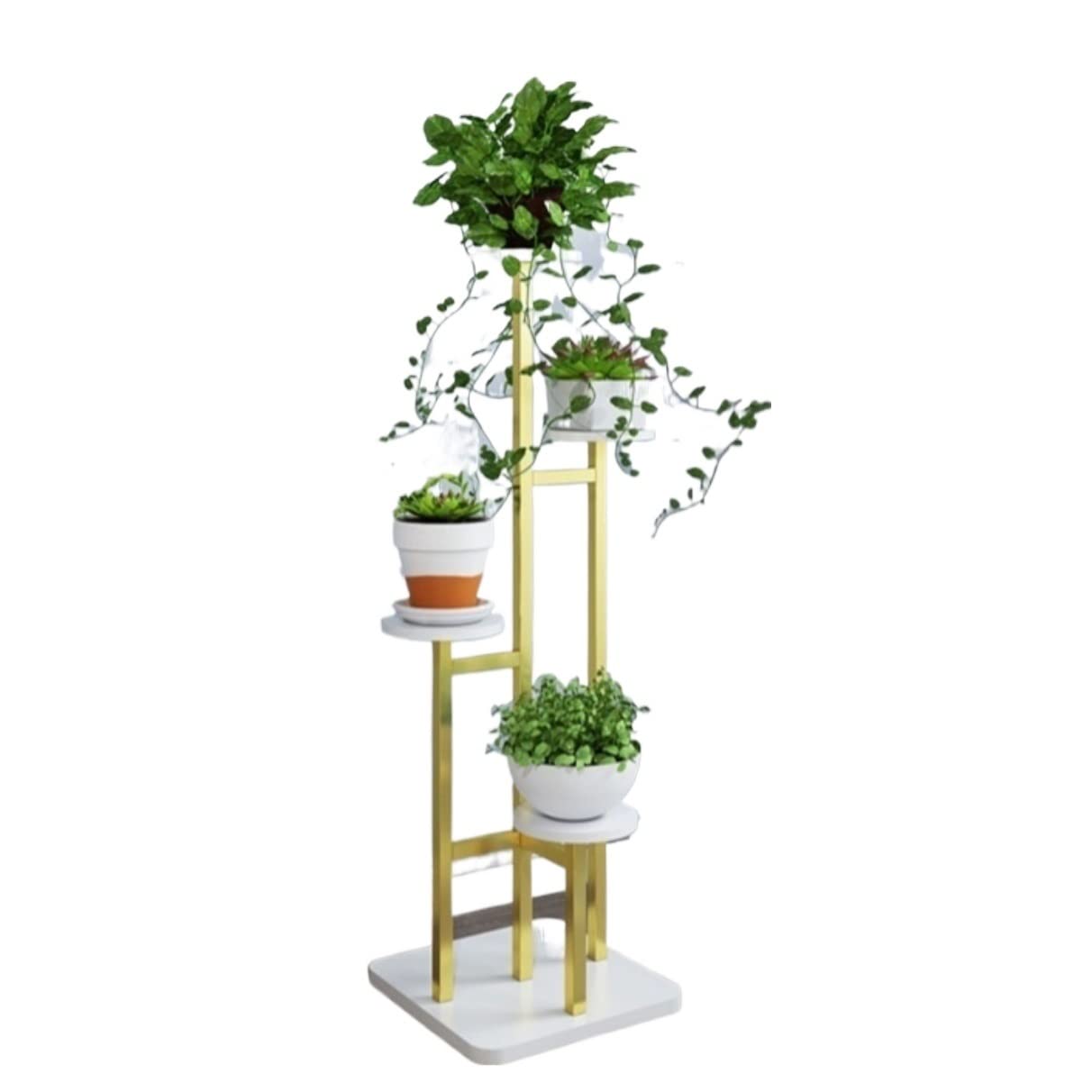 YYLMKMFC-AE Plant Shelves Flower Holder Simple Modern Flower Stand Floor Planter Holder Metal Stand For Home Indoor Outdoor(I,100cm)