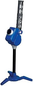 Franklin Sports Baseball Pitching Machine - Adjustable Baseball Hitting & Fielding Practice Machine For Kids - with 6 Baseballs - Great For Practice,Blue, Small