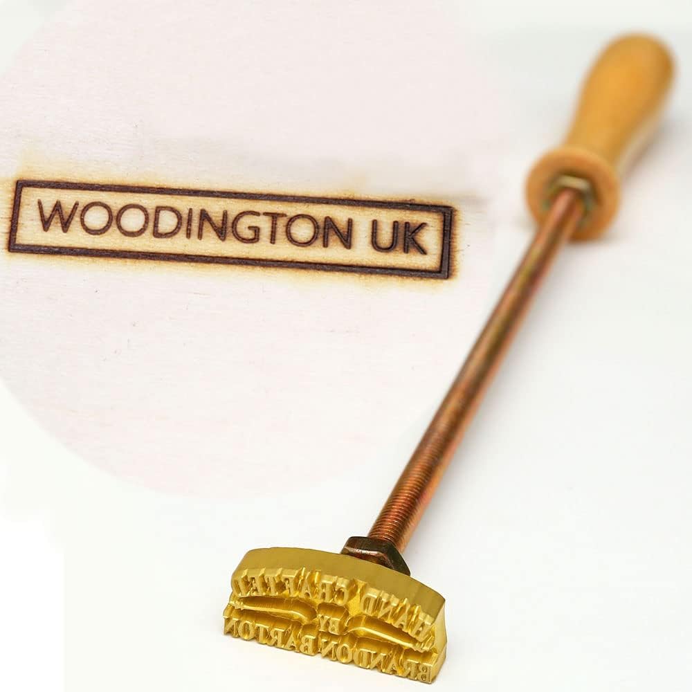 Custom Branding Iron for Wood Branding Stamp Business Logo,Durable Leather Branding Iron Stamp,Wood Burning Stamp Personal Branding Iron