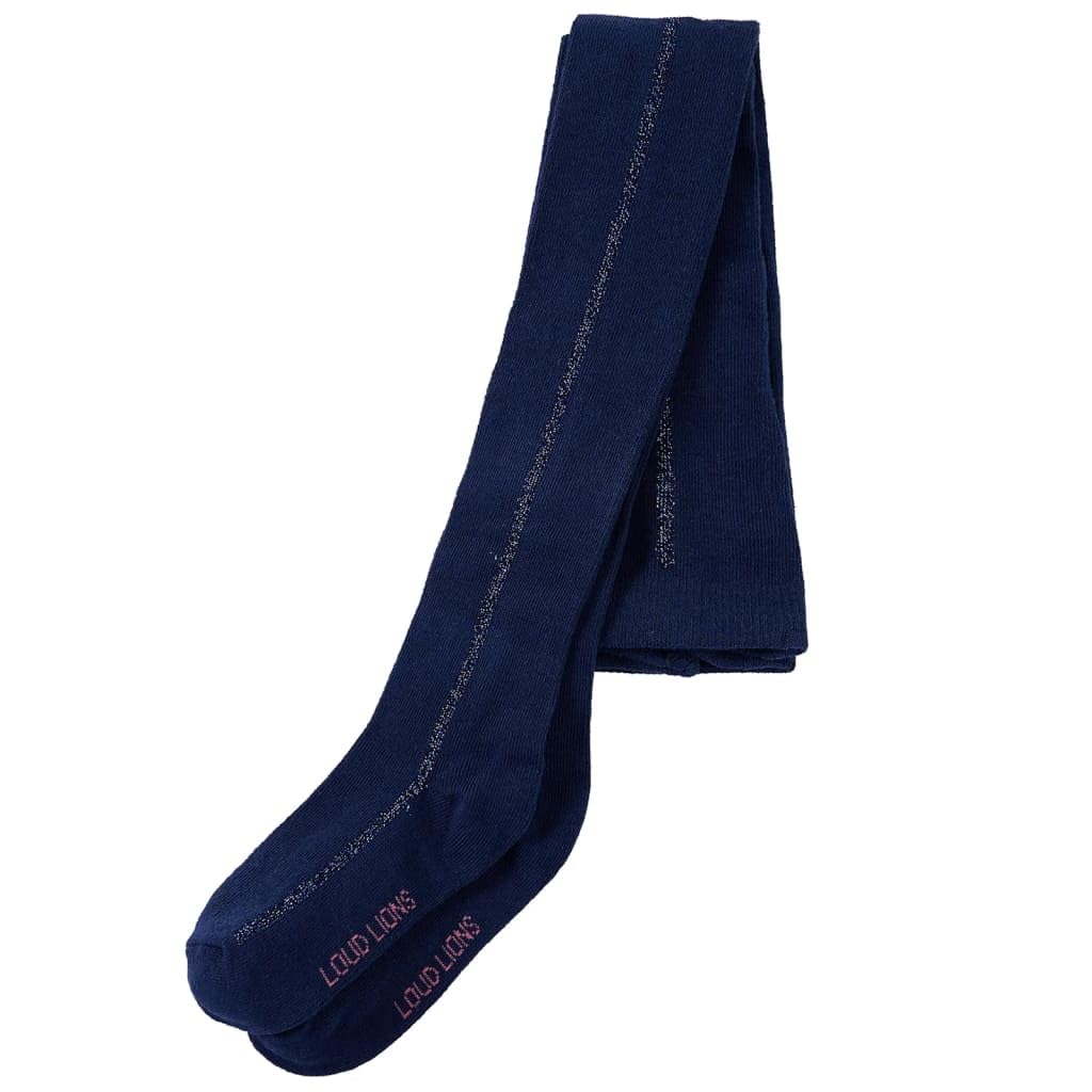 vidaXL Kids' Pantyhose Children’s Tights Toddler Footed School Leggings Navy 116