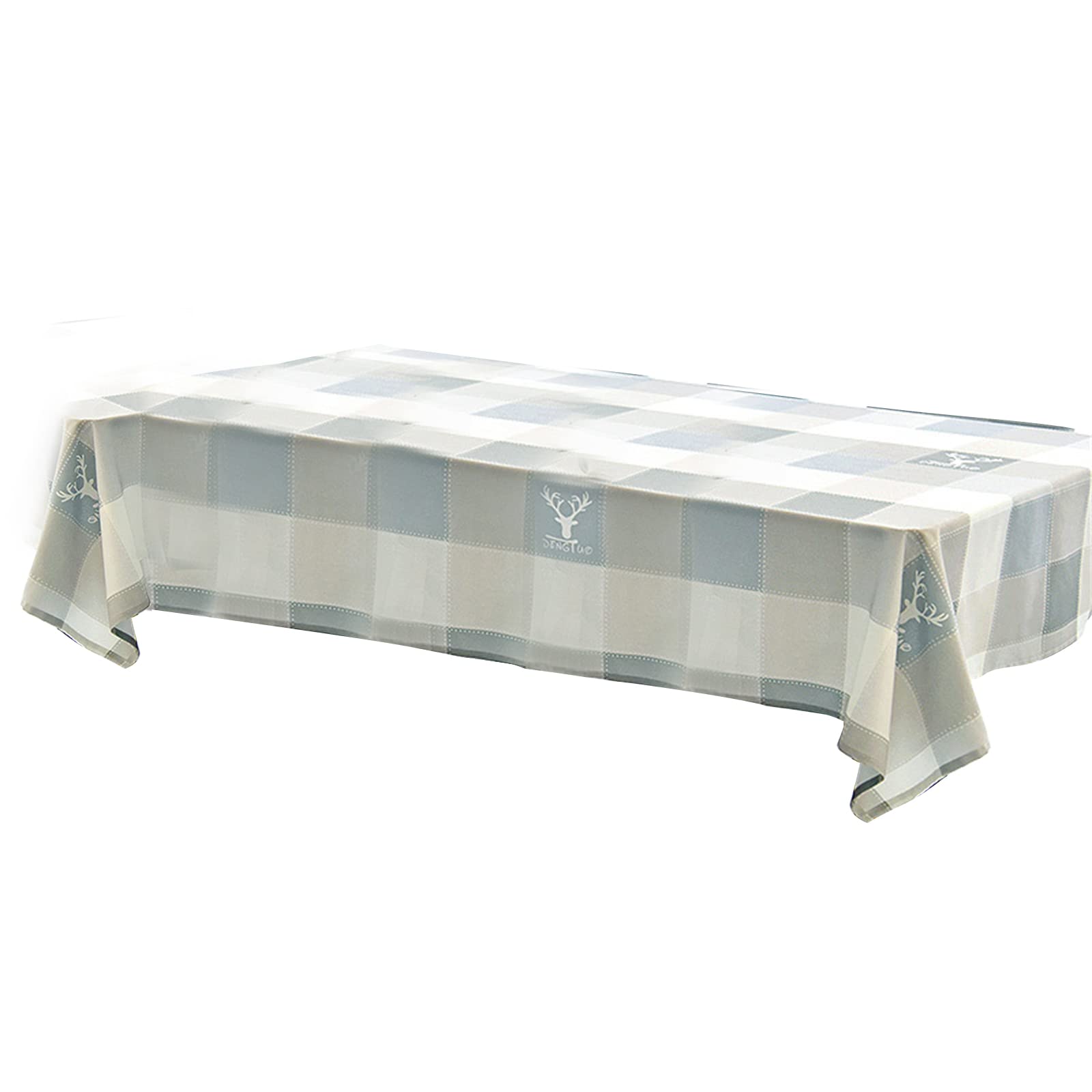 Jazuaiao Nordic Table Cloth Oilproof Spillproof Rectangle Tablecloth Table Decorations Wedding Birthday Tablecloths for Outdoor Rectangle Tablecloth