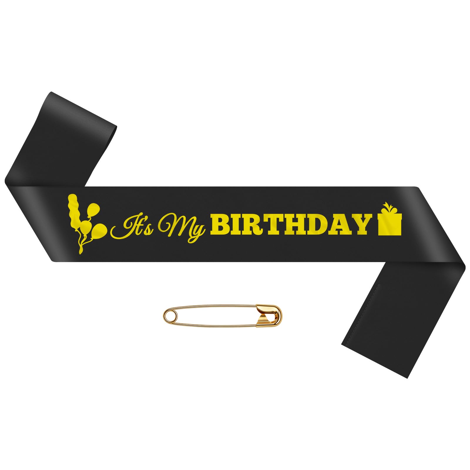 Birthday Sash for Women Men Birthday Decorations for Women Happy Birthdays Sash for Girls Boys Birthdays Party Accessories Decorations Girl Sashes Queen Sashes Black Celebrate Party Decoration