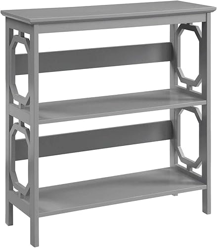 Convenience Concepts Estantería Omega de 3 niveles, gris