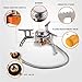 Terra Hiker 3500 W Camping Gas Stove, Backpack Stove, with Convenient Piezo Ignition, Durable, Portable Burner with Carrying Case