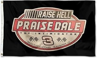 Raise Hell Praise Dale Flag Banner Outdoor Indoor Decoration Flag 3x5Feet Double Stitched Polyester with Brass Grommets