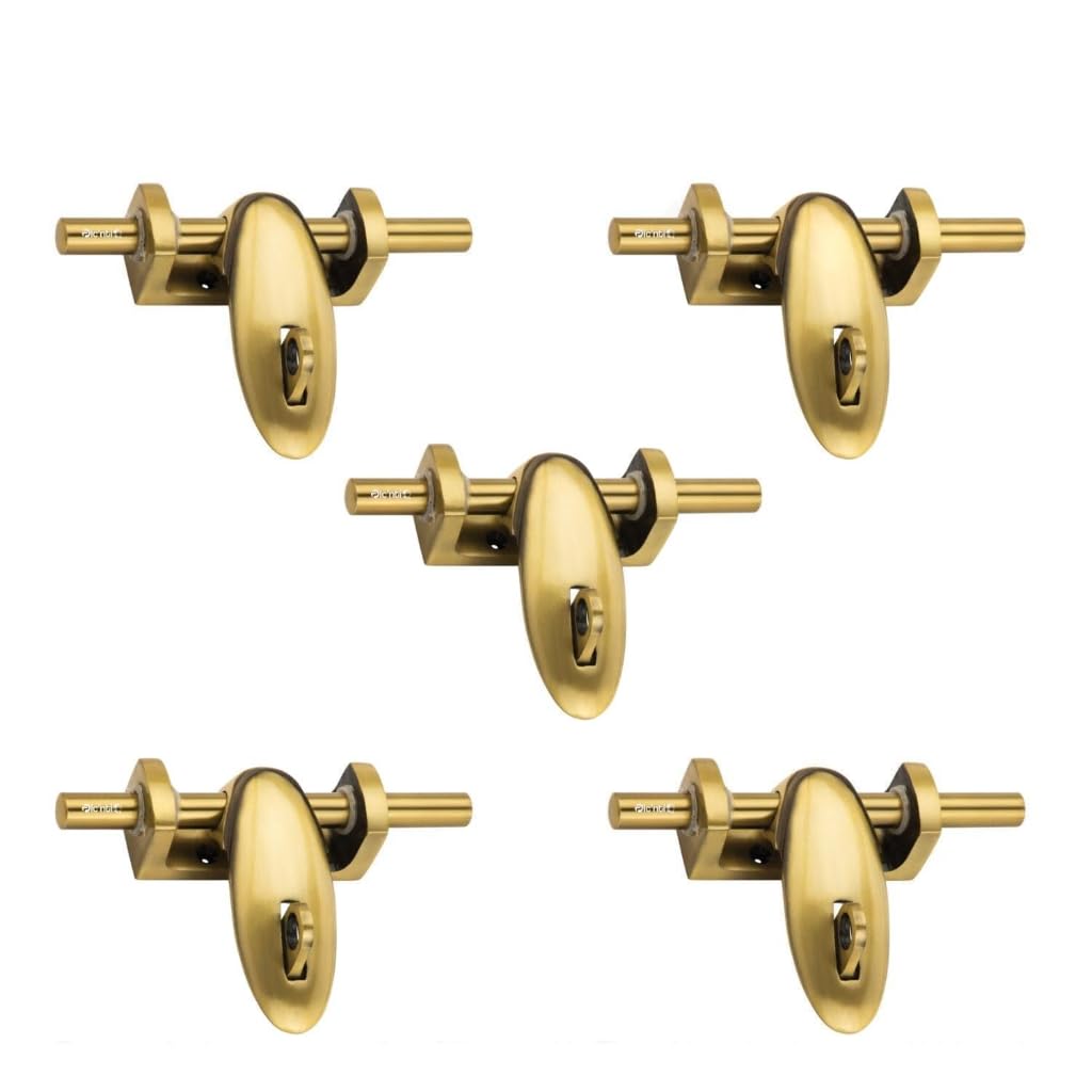 PIC'NTIQ™ 6" Alminium Box Aldrop | Fancy Aldrop for Door Fitting Kit, Door Accessories | Antique Glossy | Only for Single Door | OL | Pack of 5 Pcs