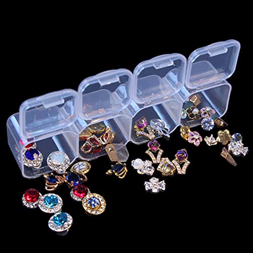 Scatola Portaoggetti Trasparente Per Diamanti E Perline | 30 Vaschette Rimovibili Per Ricamo, Nail Art E Strass