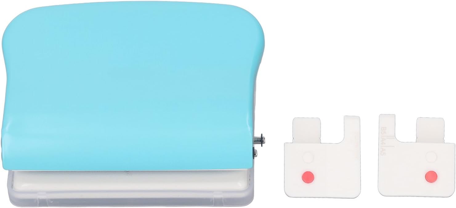 Mini Binding Machine, Portable Handheld Multipurpose10 Hole Loose Leaf Spiral Binder,Coil Book Round Hole Puncher,for A4 30 Holes B5 26 Holes A5 20 Holes Flipchart Inner Pages Punching