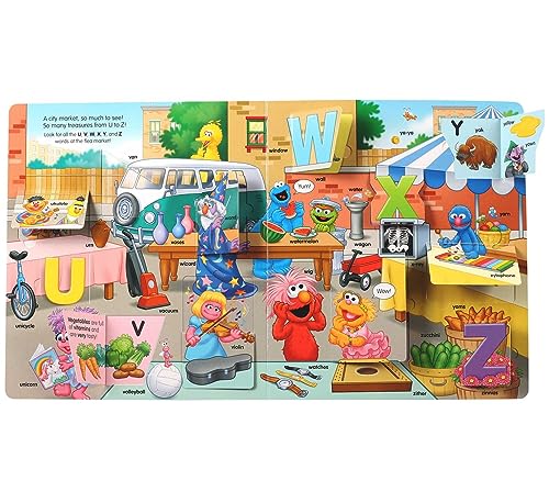 SESAME STREET: ELMO'S ABC LIFT-THE-FLAP