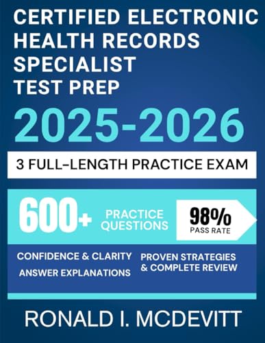 Certified Electronic Health Records Specialist Test Prep 2025-2026: A Strategic, Step-by-Step Approach to Mastering the Material and Conquering CEHRS Exam image 2