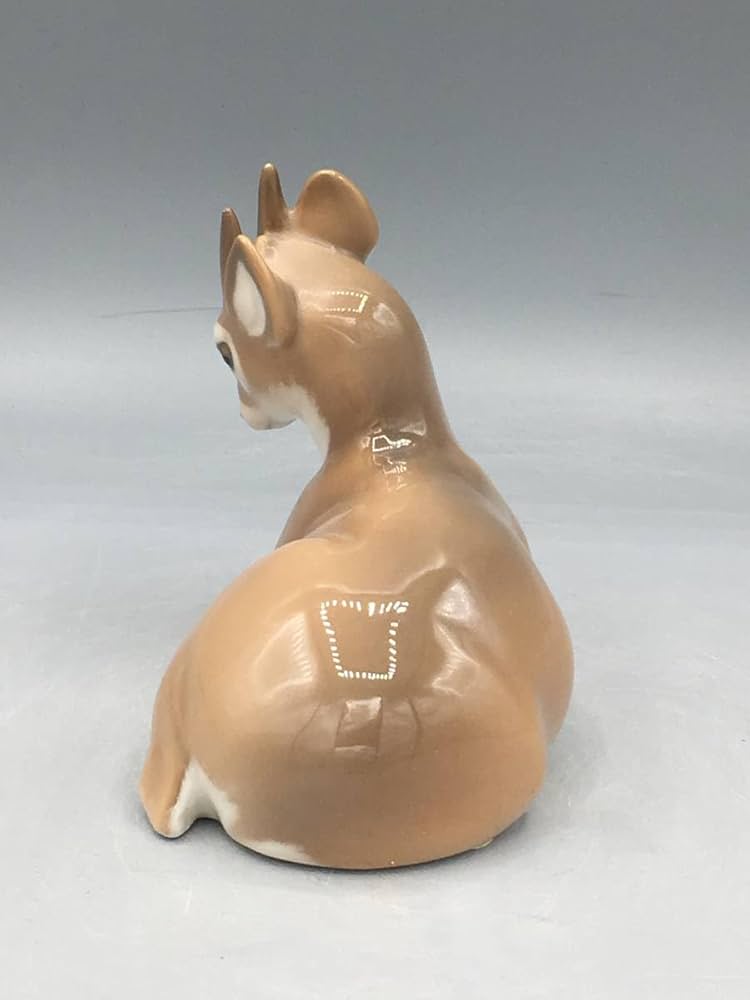 陶器 シカ 置物 ロイヤルコペンハーゲン フィギュリン ベビーファウン 小鹿 鹿 陶器 シカ 置物 ロイヤルコペンハーゲン フィギュリン ベビー