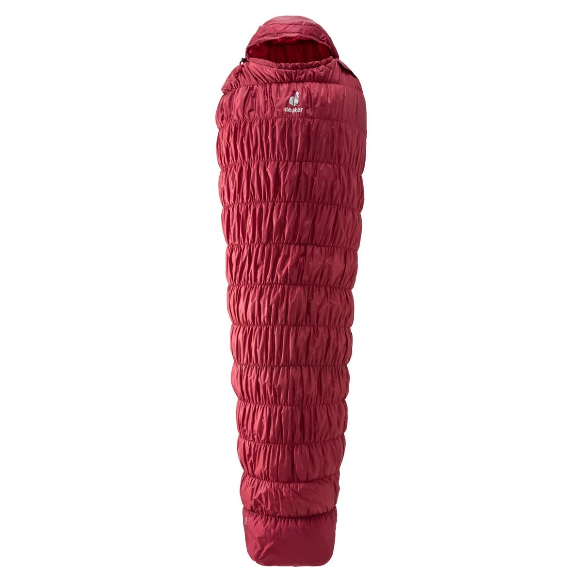 deuter Exosphere -6 Synthetic Fibre Sleeping Bag Cranberry-Fire