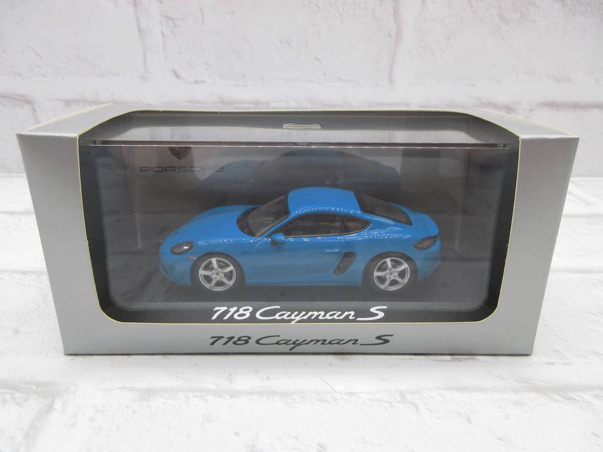 Amazon.co.jp: ミニカー 143 ポルシェ 718ケイマンS Cayman