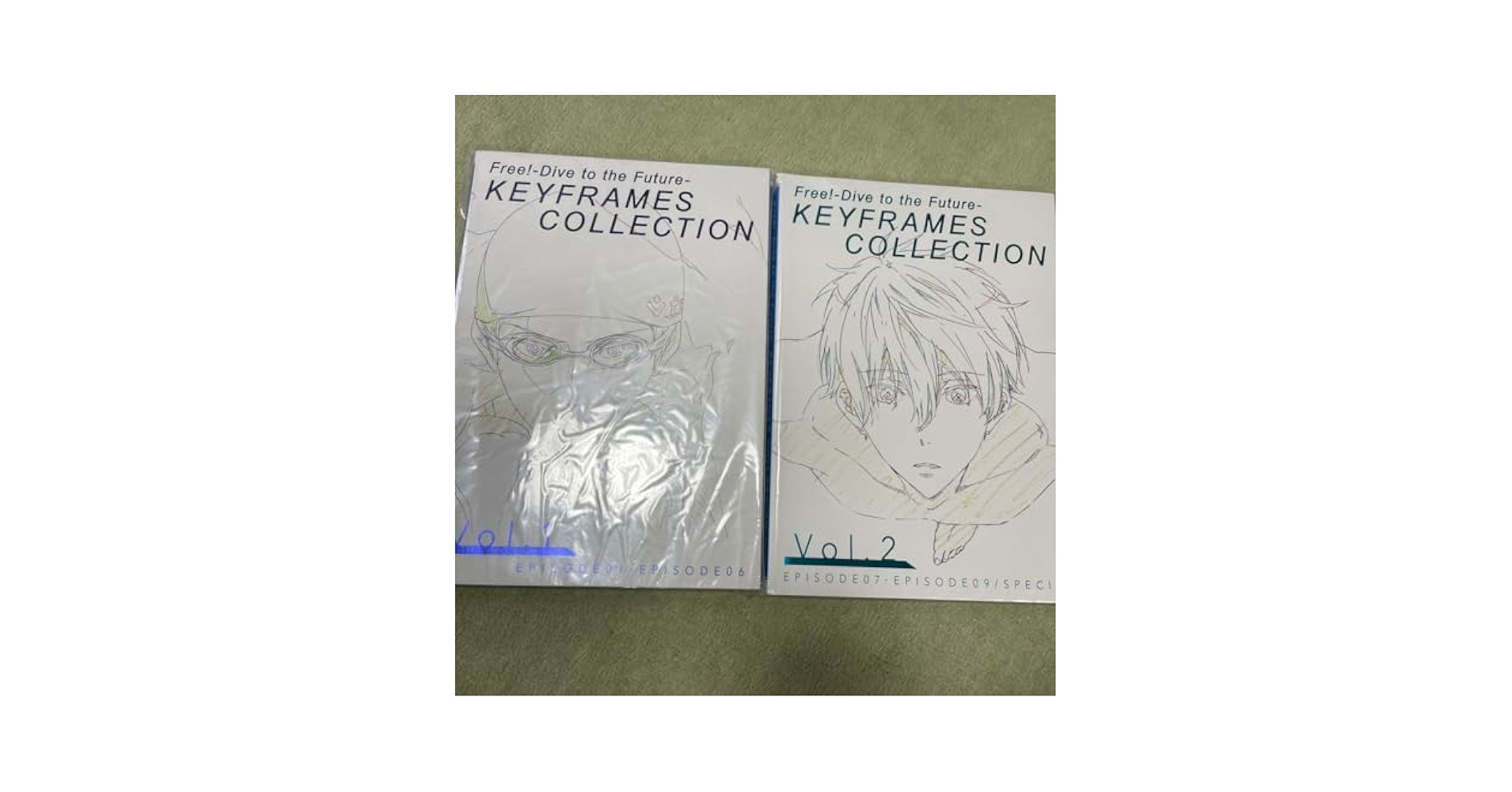 Amazon.co.jp: free!DF キーフレームコレクション 原画集2冊