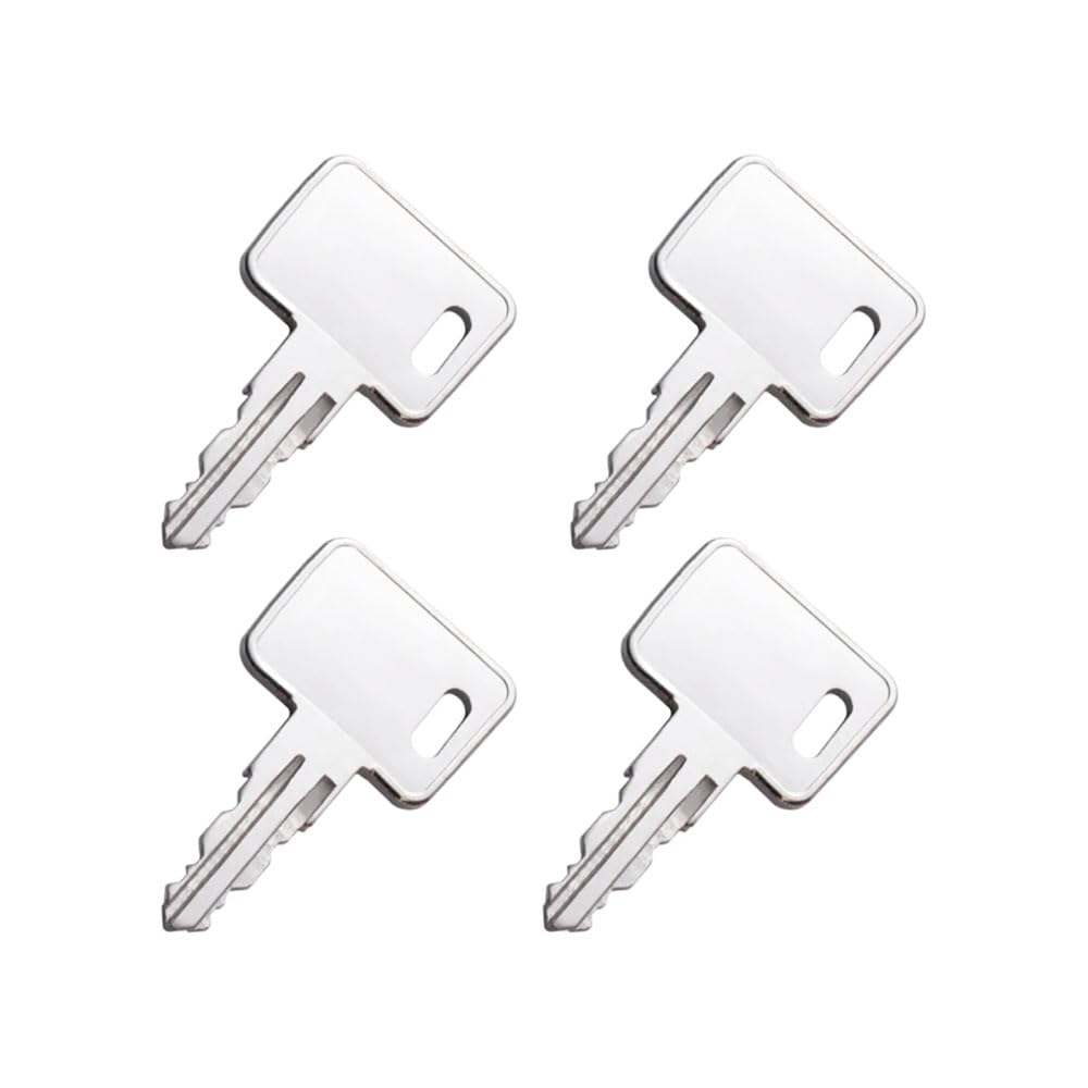 4PCS Ignition Switch Keys 71-120-90 2399 Compatible with Sakai Roller & Compaction Equipment