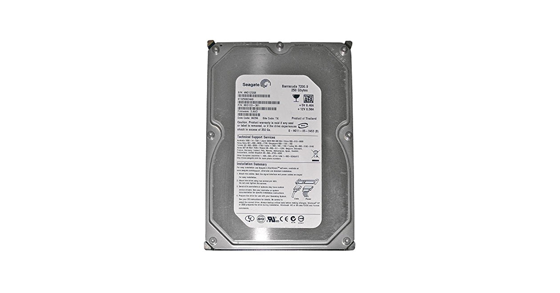 Amazon.co.jp: Seagate Barracuda7200.9 3.5インチ内蔵型HDD