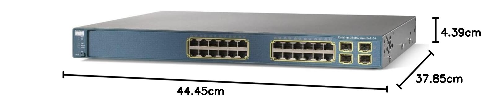 (未使用･未開封品)　CISCO Catalyst 3560G-24PS-S マルチレイヤ ギガビットイーサネット PoE対応 スイッチ WS-C3560G-24PS-S gsx453j Amazon | CISCO Catalyst 3560G-24PS-S マルチレイヤ ギガビット