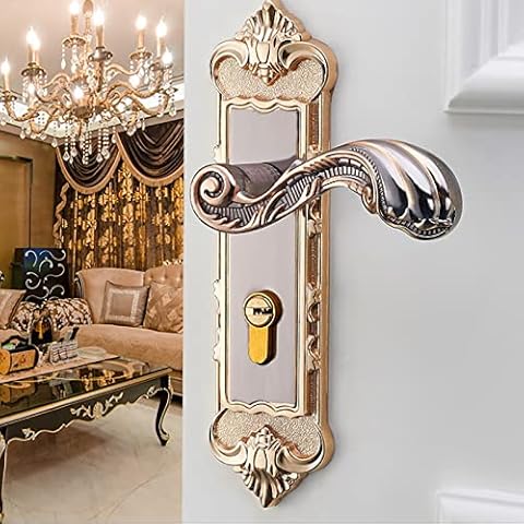 Wifehelper Retro Mechanical Door Lock Set Cover