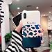 Produktbild GUYISJK iPhone-Handyhülle Mobile Shell Scheuern Leopard Apple 7 7 Plus Weichem Silikon XS Max XS All Inclusive Drop Xr-Net Rot Mit 8P Paar Persönlichkeit Kreative Tide Marke 6 Handytasche, Apple X