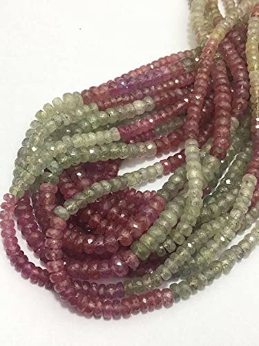 Saphir d'Umba en perles de 4mm pour créer vos propres colliers de créateur en pierres naturelles