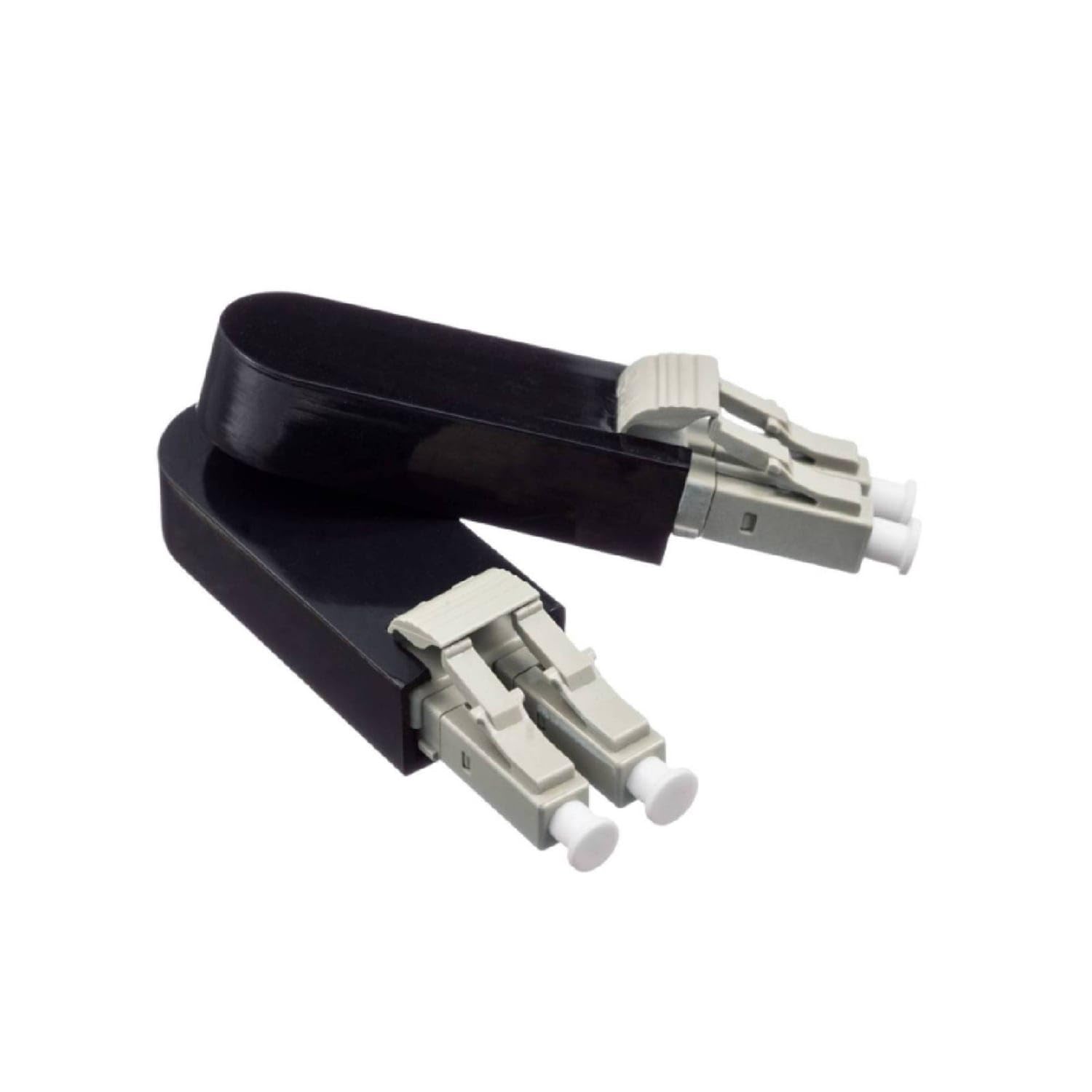 Shielding Fiber Optical Loopback Adapter with Dust Caps Reusable Duplex LC Loopback Device Easy to Use Compact for Network Technicians, Bench Testing, Lc UPC Multi-Mode-picture-13